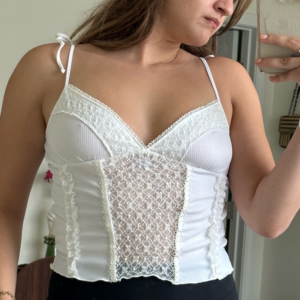 We gang young lace top